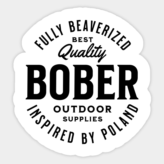 Fully Beaverized | Bober | Bóbr | Polish Beaver | Meme from Poland | Slav | Slavic Sticker by octoplatypusclothing@gmail.com